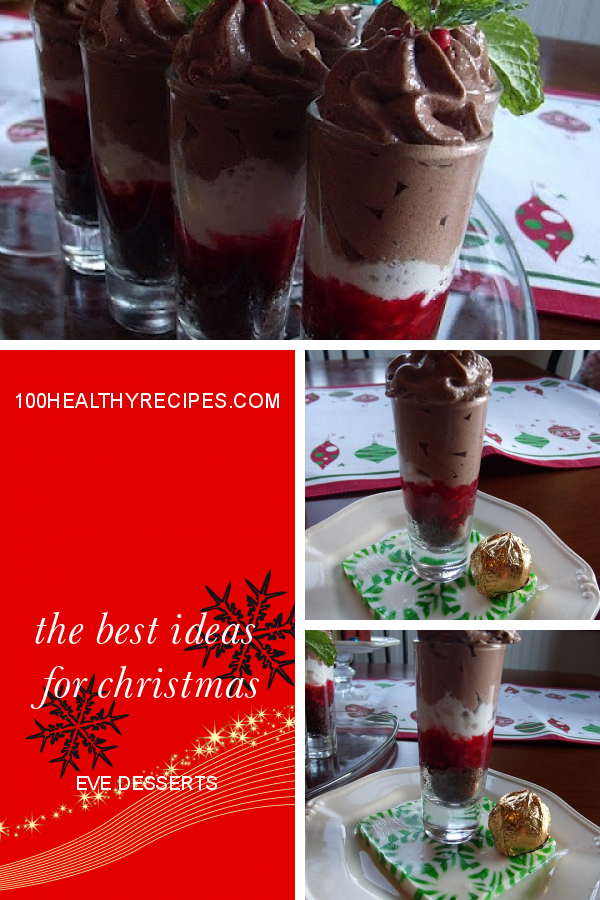 The Best Ideas for Christmas Eve Desserts – Best Diet and Healthy